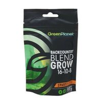 GREEN PLANET BACK COUNTRY BLEND GROW 100G GROWING HYDROPONIC SOIL COCO NUTRIENT