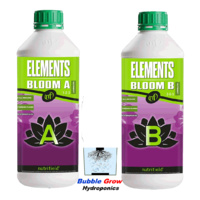 NUTRIFIELD ELEMENTS BLOOM A&B 1L HYDROPONIC FLOWER NUTRIENTS