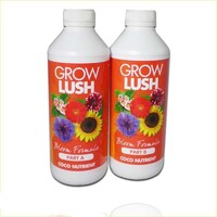 GROWLUSH HYDROPONICS COCO BLOOM FLOWER PART A&B 1L NUTRIENT
