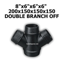 8"X6"x6"x6" 200X150X150x150 Y DUCTING PIECE JOINER COOLING VENTILATIONDUCT FIT