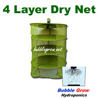 HANGING DRYING RACK 600MM X 4 NET TIER HERB DETACHABLE HYDROPONICS DRY DRYER