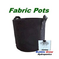 PLANT FABRIC POTS 5 PACK GROW BAGS WITH HANDLES 1,2,3,5,7,10,15,20,25,30 GALLON