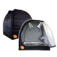GROCELL PYRAMID GROW TENT 120X120X120 MYLAR HYDROPONIC PLANT GROW FLOWER ROOM