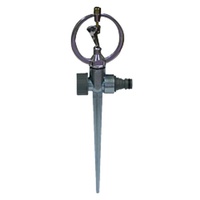 HOLMAN BUTTERFLY ROTATING LAWN GARDEN SPRINKLER ON SPIKE