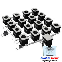 CURRENT CULTURE UC DB 16XL H2O HYDROPONIC SYSTEM COMPLETE RECIRCULATING DWC