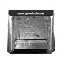 GROW TENT 0.9X0.5X1.6M GROWLUSH MYLAR REFLECTIVE ALUMINUM GROWING ROOM 90x50x160