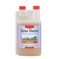CANNA TERRA FLORES 1L HYDROPONIC BLOOM FLOWER NUTRIENTS FRESH NEW AND IN DATE
