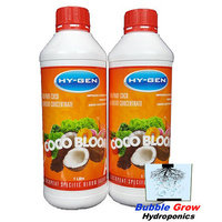 HY-GEN COCO BLOOM A&B 1L/5L/20L HIGH QUALITY FLOWER HYDROPONIC NUTRIENTS HYGEN