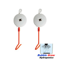 PLANT SUPPORTERS YOYO HANGERS PAIR PLANT GUIDERS DIRECTION SUPPORTSTEM