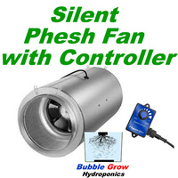 SILENCED STEALTH PHRESH HYPERFAN FAN 8" 200MM 710CFM V2 INLINE DUCT INCH EXTRACTOR