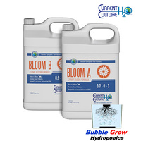 CURRENT CULTURE SOLUTIONS BLOOM A&B 946ML SET HYDROPONIC NUTRIENTS CULTURED