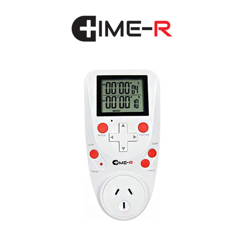 TIME-R ELECTRICAL DIGITAL TIMER SECONDS 15 TIME DAY PROGRAMMABLE COUNTDOWN