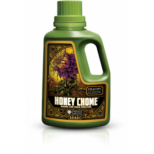 EMERALD HARVEST HONEY CHOME 3.79L HYDROPONIC NUTRIENTS SWEETENER INCREASE AROMA