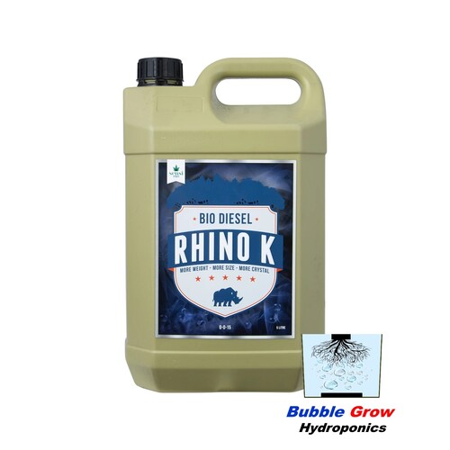 BIO DIESEL RHINO K 5L FLOWERING BLOOM HARDENER BOOSTER HYDROPONIC NUTRIENTS