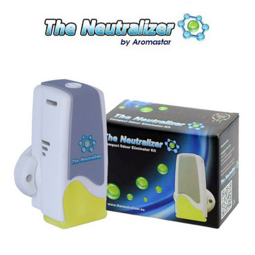 THE NEUTRALIZER COMPACT ODOUR ELIMIATOR KIT REMOVES SMELL CONTROLS BAD ODOURS
