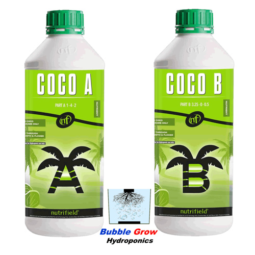 NUTRIFIELD COCO A&B 1L HYDROPONIC GROWING NUTRIENTS
