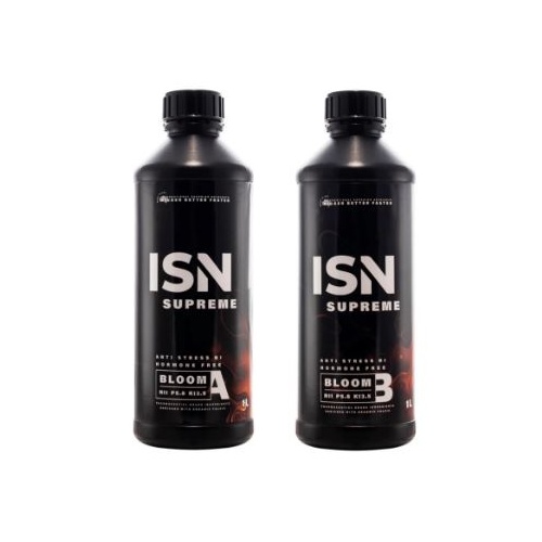 ISN NURTIENTS BLOOM A&B 1L SET HYDROPONIC FLOWER NUTRIENT