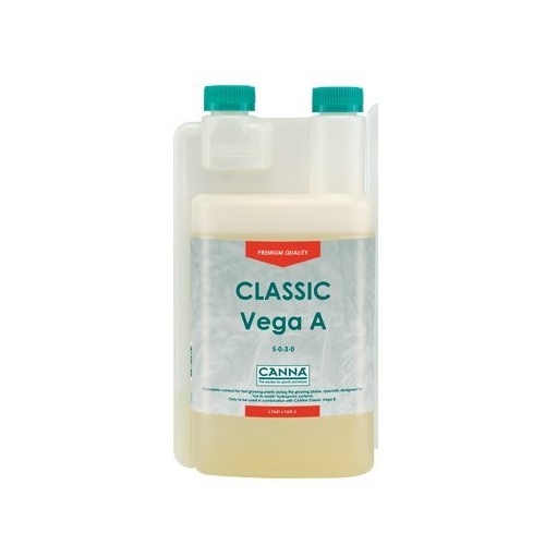 CANNA CLASSIC VEGA A 1L HYDROPONIC GROW GROWING NUTRIENTS