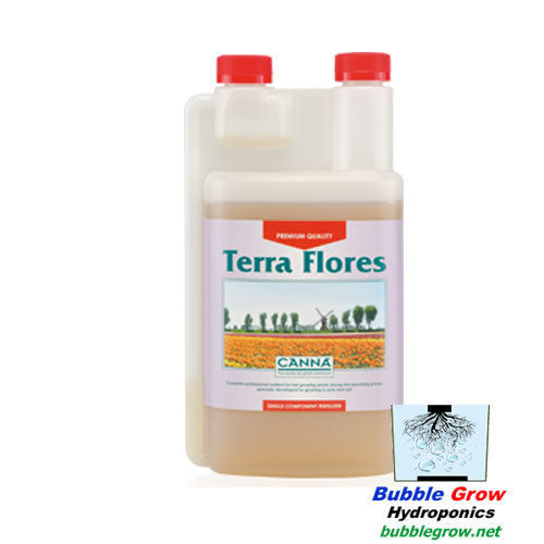 CANNA TERRA FLORES 5L HYDROPONIC BLOOM FLOWER NUTRIENTS FRESH NEW AND IN DATE