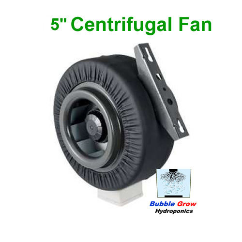 CENTRIFUGAL 5"/125MM FAN VENTILATION EXHAUST FAN VENT DUCT EXTRACTOR METAL BLADE