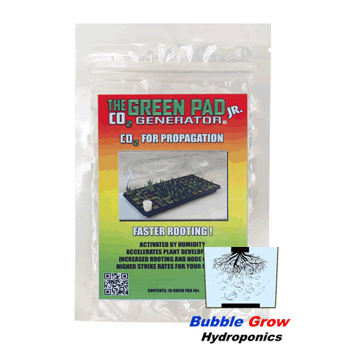 CO2 PAD JUNIOR 10 PACK GENERATOR SOURCE SUPPLY THE GREEN 4 CLONING PROPAGATION