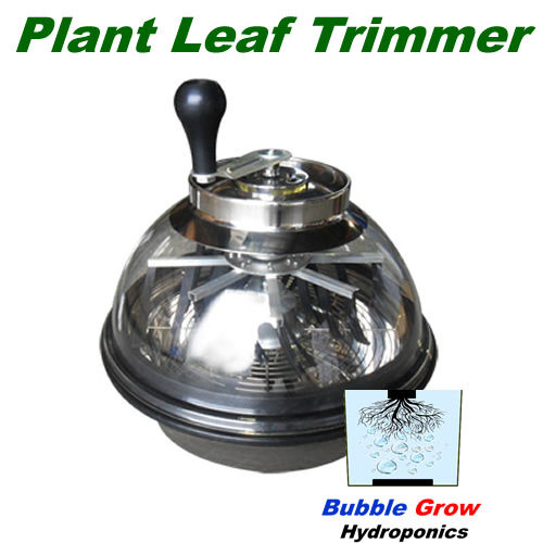 MANUAL TRIMMER 16" STAINLESS BOWL BUD LEAF PLANT CUTTER TRIM HYDROPONICS SPIN 