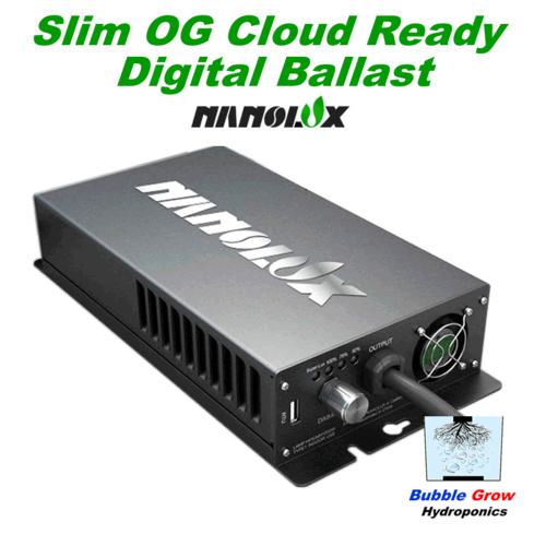 NANOLUX OG 600W HPS+MH DIGITAL CLOUD BALLAST DIMABLE & SWITCHABLE SLIMLINE