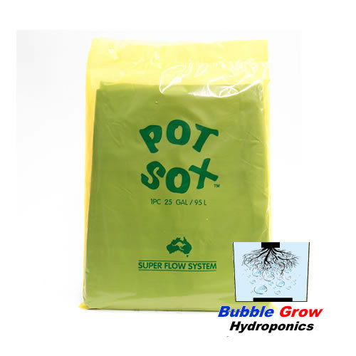 POT SOX 95L 1 PACK SOCKS LINER TO REMOVE GROWING MEDIUM ROOT BALL EASY