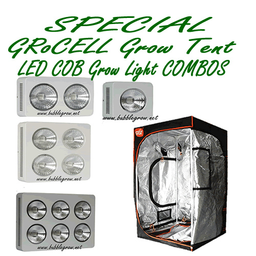 LOW PRICE GROCELL GROW TENT& LED COB GROW LIGHT SPECIALS HYDROPONIC SYSTEM
