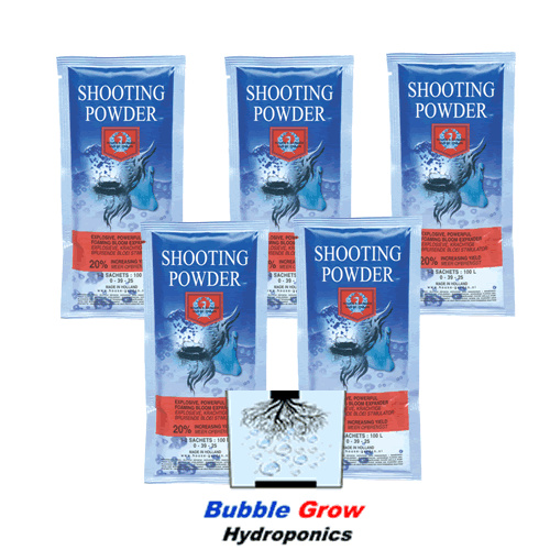 HOUSE & GARDEN SHOOTING POWDER 5 X 100L SACHETS TRIGGERS SECOND NEW FLOWER CYCLE