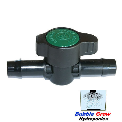 19MM INLINE TAP VALVE BARBED HOLMAN WATER PIPE PLASTIC FITTINGS PLUMBING