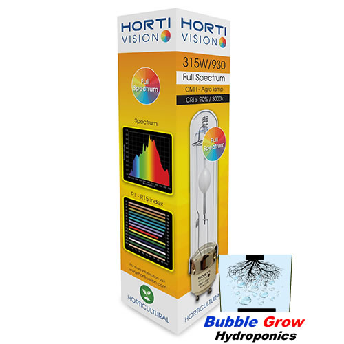 HORTI VISION 315W/930 LEC/CMH CERAMIC METAL HALIDE LAMP FULL SPECTRUM HORTIVISION
